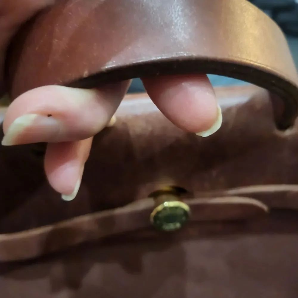 Hermes Herway Herbag 2 Bags In Brown & Beige Canvas And Leather Backpack/handbag - Picture 13 of 16